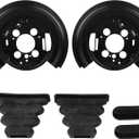 cciyu 924-235 Brake Dust Shield 2PCS Rear Fit for Ram for 1500 2015-2018,for Ram for 1500 Classic 2019-2021