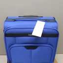 16 Inch Underseat Carry on Luggage With Wheels Weekender Overnight Business Travel Bag Suit cases Mini Suitcases with Wheels Under Seat Bag for Airlines,Blue