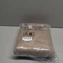 BGment Taupe Faux Linen Curtains for Living Room 95 Inch Length 2 Panels Set, Burlap Textured Light Filtering Privacy Semi Sheer Thick Window Curtain Drapes for Bedroom Farmhouse, Each 52 Inch Wide