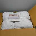 Peri Home 100% Cotton 3-Piece Comforter and Sham Set (White Chenille Leopard, Full/Queen)