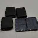 Hlotmeky Small Tackle Box Organizer 4 Pack Mini Tackle Boxes Plastic Fishing Organizer Tackle Storage Containers Kayak Fly Boxes