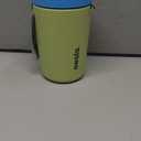 Owala Kids Insulation Stainless Steel Tumbler with Spill Resistant Flexible Straw, Easy to Clean, Kids Water Bottle, Great for Travel, Dishwasher Safe, 12 Oz, Blue and Light Green (Turtley Awesome)