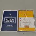 Clever Fox Dated Planner 2026-2027  Weekly Life Planner Notebook for Time Management  Planner with Habits Tracker & To-Do List (Amber Yellow) (A5 (5.8" x 8.3"))