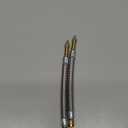 FainWan 2PCS 6"/152mm Flexible Tyre Valve Stem Extension Adaptors Stainless Steel Dual Tire Extenders for Motorcycle Bike Car Truck Scooter RV Trailer Vehicle