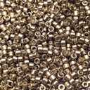 2 x 20g 4000pcs Metallic Series Delica Beads 1.6mm for DIY Jewelry, Bracelet & Embellishment Projects, Durable & Fade-Resistant(HY-DB-1834)