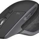Logitech MX Master 2S Bluetooth Edition Wireless Mouse  Use on Any Surface, Hyper-Fast Scrolling, Ergonomic, Rechargeable, Control Up to 3 Apple Mac and Windows Computers - Graphite