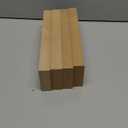 Bright Creations Wood Blocks - Wood Boards for Crafts & MDF Board Projects - Carving Blocks & Smooth Painting Surface - 3 x 10 in, 1 in Thick, 4-Pack