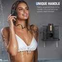 600ML Large Capacity Desktop Ear Cleaning Station, Professional Home Ear Washer with 4 Tips & 4 Pressure Levels, Ear Cleaner for Adults, Safe Ear Wax Removal for Family (Black)