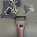 Electric Foot Callus Removers Rechargeable, Portable Electronic Foot File Pedicure Tools, Electric Callus Remover Foot Scrubber Kit, Professional Foot Care Ideal Gift for Dead, Hard Cracked Dry Skin (002-pink)