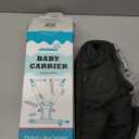 GROWNSY Baby Carrier Newborn to Toddler, Cozy Baby Wraps Carrier, Ergonomic Baby Carrier with Head Support, Deep Grey