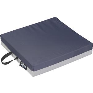 Drive Medical 14891 Skin Protection Gel "E" Wheelchair Seat Cushion, 16 x 16 x 3 Inch, 16x16x3 Inch (Pack of 1)