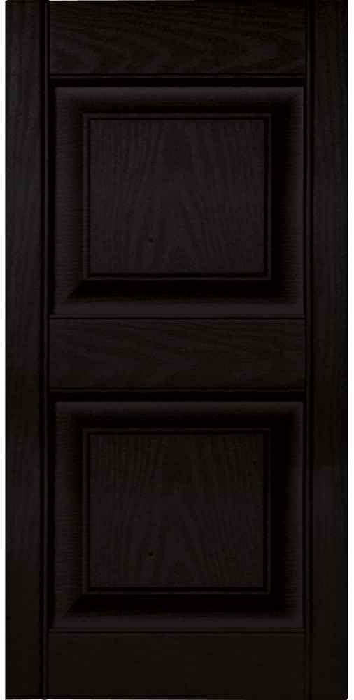 Raised Panel Vinyl Shutters