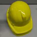 48 Pieces Party Construction Hats Kids Worker Hard Hat Plastic Builder Hat for Boys Girls Dress up Birthday Supplies (Yellow)