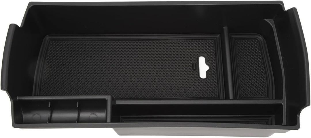Center Console Organizer Tray Space Saving Armrest Storage Box ABS Rubber Replacement for 3008 5008 2016 to 2023