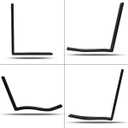Cab Guide Hood Support Bracket Kit Compatible with 2006-2018 International Prostar, Set of 4 (Right)