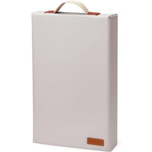 HappyPicnic Waterproof Garden Kneeling Pad - 2" Thick Soft Foam Kneeling Mat for Gardeners with Handle & Removable Cover, Knee Support for Bathing, Grey