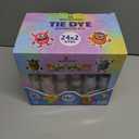 12 Colors Tie Dye Kit, Tie Dye Set for Kids, Pre-Filled Tye Dye Bottles, Non Toxic Permanent Fabric Dye Art Set, Easy DIY Fabric Art - Create Fun