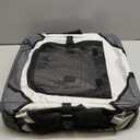 Lesure Collapsible Dog Crate - Portable Travel Kennel for Extra Small Dog, 4-Door Pet Crate with Mesh Windows, Indoor & Outdoor, Light Gray