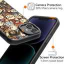 Magnetic for iPhone 11 Magsafe Case Cute Aesthetic - Durable Fashion Funny Phone Case - Girly Bear Pattern Print Cover Design for Woman Girl 6.1 inches Black