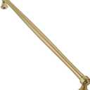 khtumeware 1 Pack Appliance Pull 18 Inch(457mm) Brushed Brass Cabinet Pulls Satin Brass Kitchen Cabinet Handles Kitchen Cabinet Hardware for Cupboard Drawer Handles Dresser Pulls
