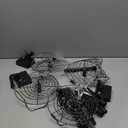 Dynaming 4 Pack Solar Spiral Christmas Trees with Lights, 19" Outdoor Light Up Christmas Pathway Markers with Colorful Lights, Waterproof & Auto On/Off Xmas Decoration for Patio Yard Walkway Driveway (Multicolor)