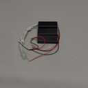Flever DIY House Accessory for Dollhouse Miniature-3 PCS of AAA Battery Packs with 6 PCS of Light Wires
