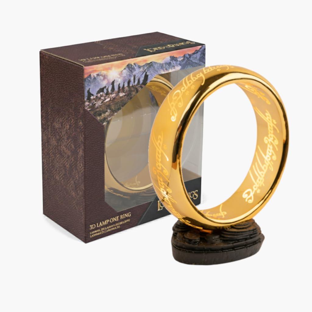 Lamp Lord of The Rings Collector Edition - Hobbit Merchandise - LOTR Merchandise - Lord of The Rings Decoration - USB and Battery Powered 