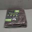 Tarp 10x12FT, 14 Mil Large Tarp, Tarps Heavy Duty Waterproof with Grommets Every 23.6", 420D Thick Plastic Tarp, UV Resistant Tear&Fade Resistant, Reinforced Edges for Outdoor Pool Camp Tent