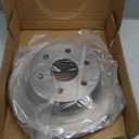 ACDelco Silver Rear Brake Rotor 18A1412A | GM 19241820 Brake Rotors for Select Cadillac Escalade, Chevrolet Avalanche, Express, Chevy Silverado, Suburban, Tahoe, GMC Yukon, Sierra, and more