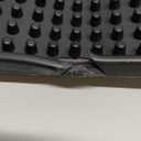 2 Pcs Bar Mat for Countertop 24 x 12 Inch, Large Non Slip Rubber Mat Service Spill Cocktail Bartending Coffee Bar Mats for Hot Dishes Restaurants Barbershop Clippers Hot Pads, Black