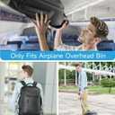 Large Rolling Backpack for Women&Men, 50L Work Backpack with Wheels, Business Laptop Backpack with USB Port,TSA Lock Carry On for Travel, College, Teacher