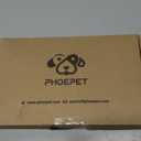 PHOEPET No Pull Dog Harness Medium Reflective Front Clip Vest with Handle,Adjustable 2 Metal Rings 3 Buckles,[Easy to Put on & Take Off](M, Pink)