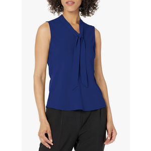 Kasper Women's Tie Front Blouse, XL