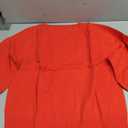 UNCLECAT Women's Puff Short Sleeve Sweater Summer Lightweight Knit Tops Crew Neck Casual Cropped Sweaters Red, Medium