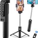 colorlizard Phone Tripod Selfie Stick Tripod for iphone,Bluetooth Remote Selfie Stick Compatible with iPhone, GoPro, Samsung, Android