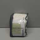 Natural Pinch Pleated Linen Farmhouse Curtains 84 Inches Long for Living Room Bedroom Semi Sheer Light Filtering Privacy Pleat Drapes with Hooks Rings Back Tab Drapes Cream Ivory (40"W x 84"L (Pack of 1))