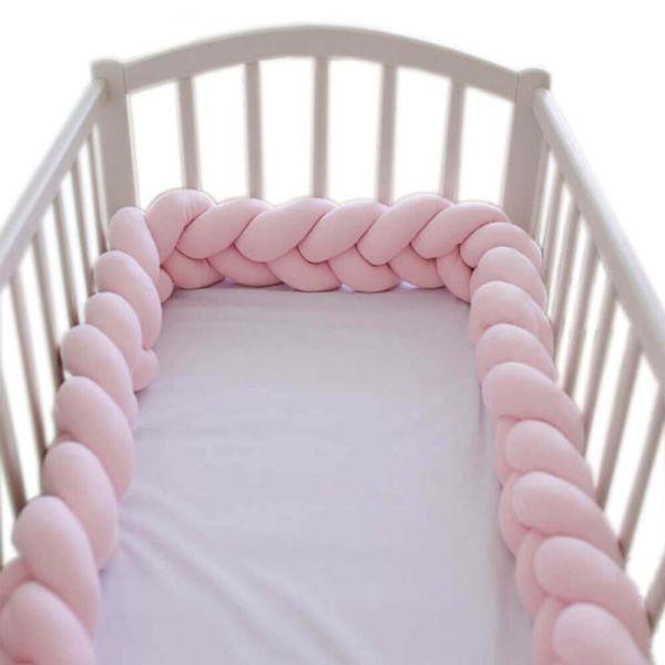 Ferceriver Crib Bumper- Pink
