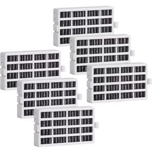 2 x 6PACK W10311524 Refrigerator Air Filter Replacement for Whirlpool, Air Filter Compatible with Whirlpool AIR1,2319308,W10335147,W10315189,1876318,AP4538127,AH2580853, EA2580853,PS2580853