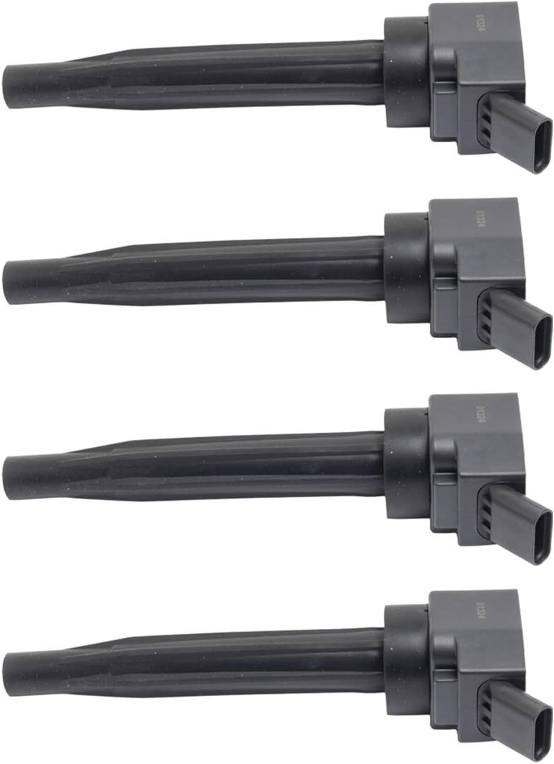 TRQ Ignition Coil Set Compatible with 2020-2022 Hyundai Elantra 2021-2022 Santa Fe 2019-2023 Sonata 2022 Tucson