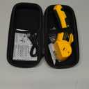 Electric Scissors, Cardboard Cutter, With LED Light, High-Efficiency Brushless Motor, 2000mAh Battery, Tungsten Steel Blade, Suitable for Cloth, Cardboard, Leather, Carpet Dark Yellow