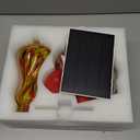 Smart Glass Hummingbird Feeder with Camera, Solar Powered 2K HD Hummingbird Feeders for Outdoors Hanging, AI Identifies & Auto Recording, Leak-Proof Ant & Bee Proof, Ideal Gift for Bird Lovers (Multicolor)