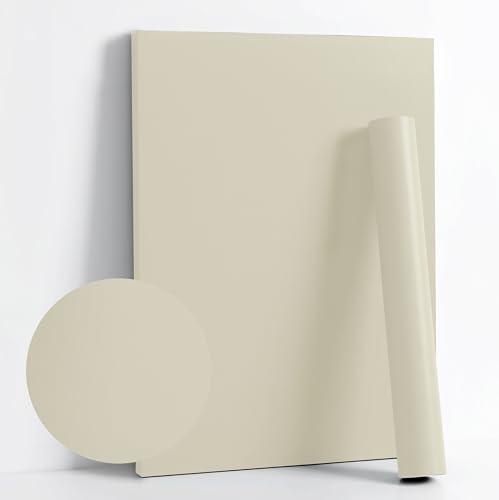 Dimoon 78.7''x15.7'' Beige Skin Peel and Stick Wallpaper Contact Paper Modern Self Adhesive Wall Paper Removable Renter Friendly Textured Solid Shelf Cabinet Vinyl Roll (78.7''x15.7'',Beige Skin) Pack of 4
