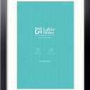 LaVie Home 16 x 24 Picture Frame Black Poster Frame,Display Pictures 12x18 with Mat or 16x24 Without Mat, Stable and Sturdy Frame and Polished Plexiglass, Suitable for wall decoration1 Pack