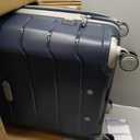 Samsonite Freeform 28-Inch Large Luggage with Dual 360 Spinner Wheels - Checked Suitcase - TSA Lock, Airline-Approved - Lightweight Durable Polypropylene Expandable Hardshell - Navy