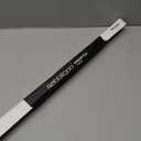 rabbitgoo Window Privacy Film Rainbow Film Decorative Window Sticker, 3D Static Stained Glass Cling Tint for Home Heat Control Non-Adhesive, Grayish Silver, 23.5 x 78.7 inches