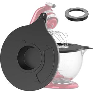 Mixer Glass Bowl Cover Lid for KitchenAid K5GB 5 Quart Tilt-Head Stand Mixer Parts & Accessories
