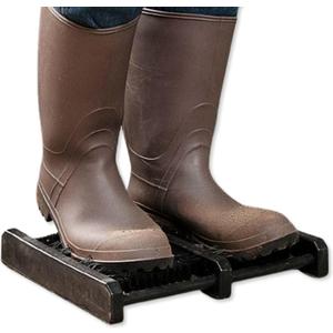 Jobsite Boot Scraper - Outdoor Shoe Scrubber Cleaner Brush (1 Pack)