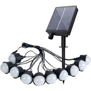 Solar String Lights Outdoor LED Patio Lights Waterproof Diamond Ball Atmosphere String Lights for Party Wedding Garden Decor (Color : B)