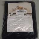 IVAPUPU 2 Pack 6FT Table Cloth for Rectangular Fitted Events Stretch Black Table Covers Washable Spandex Tablecloth Protector for Party, Wedding, Cocktail, Banquet, Festival 72" By 30" By 30"