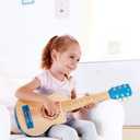 Hape 26 Inch Kids Guitar Toy Musical Instrument - Beginner Wooden Kids Guitar, Musical Toys w/ 4 Tunable Strings, L: 25.7, W: 2.4, H: 8.4 inch